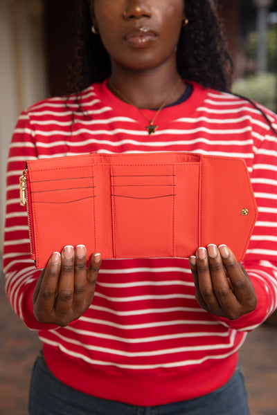 Red Pyramid Wallet
