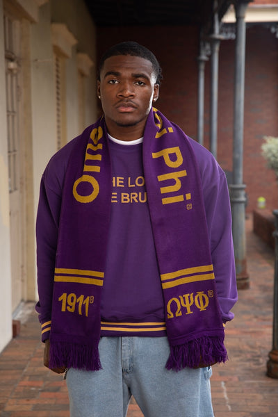 Omega Psi Phi Scarf