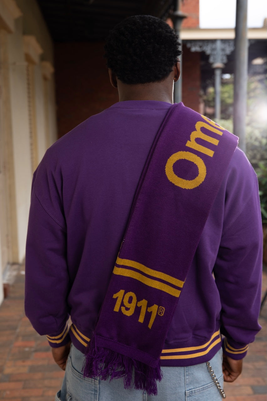 Omega Psi Phi Scarf