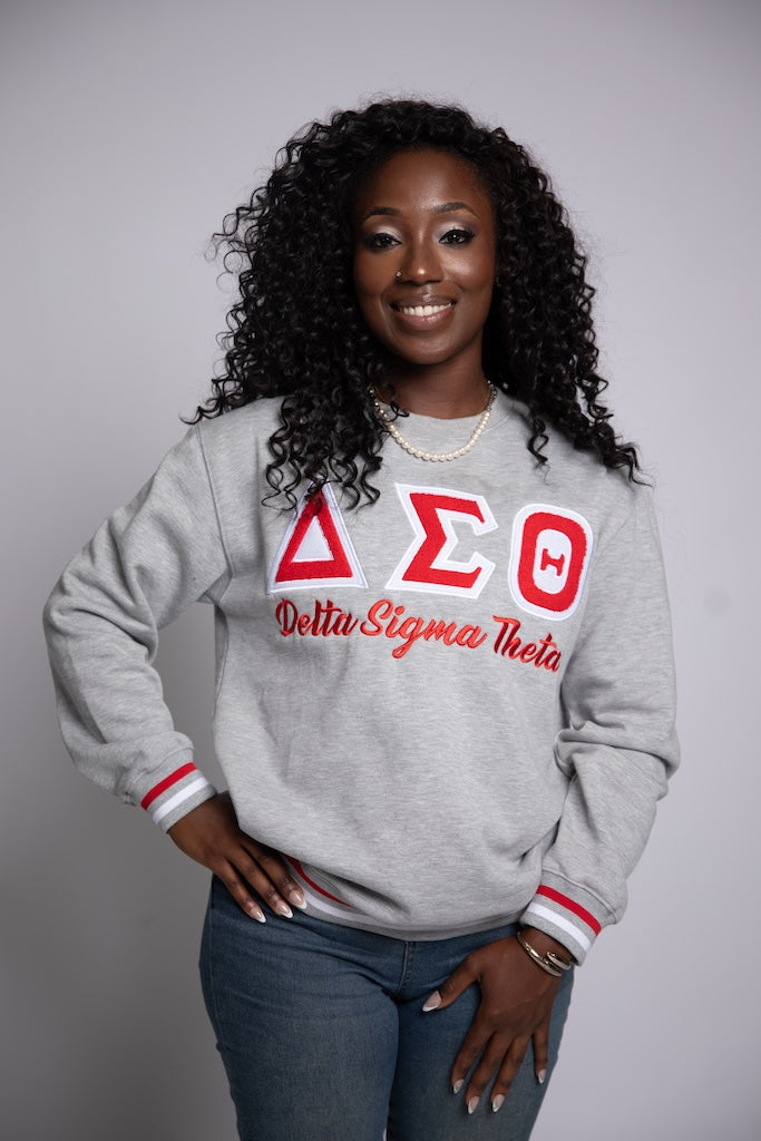Grey Vintage Delta Sweatshirt