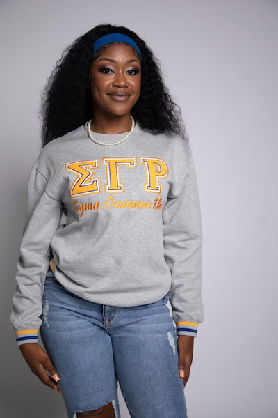Grey Vintage SGRHO Sweatshirt  (Unisex Sizing)