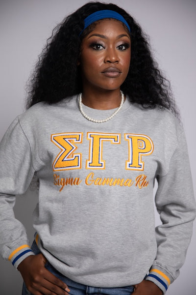 Grey Vintage SGRHO Sweatshirt  (Unisex Sizing)