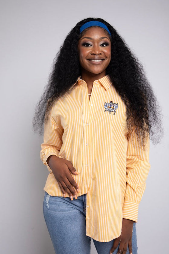 SGRHO STRIPED BUTTON DOWN