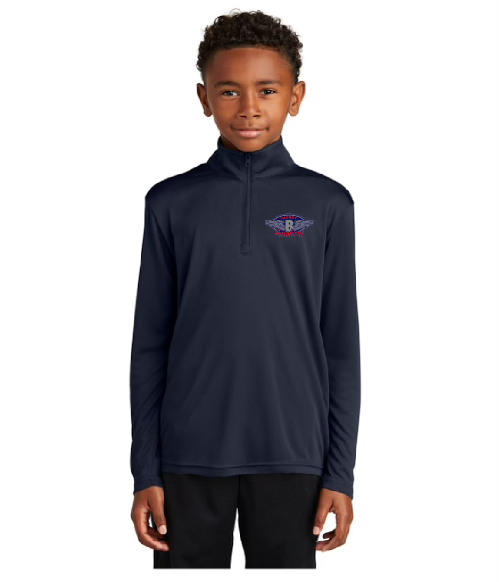 Youth PosiCharge ® Competitor ™ 1/4-Zip Pullover. YST357