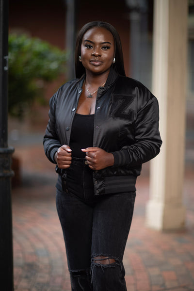 Zeta All Black Bomber