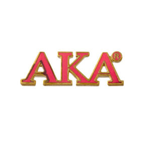 AKA Letter Lapel Pin
