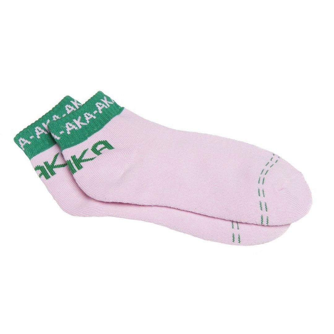 AKA Colored Bootie Sock