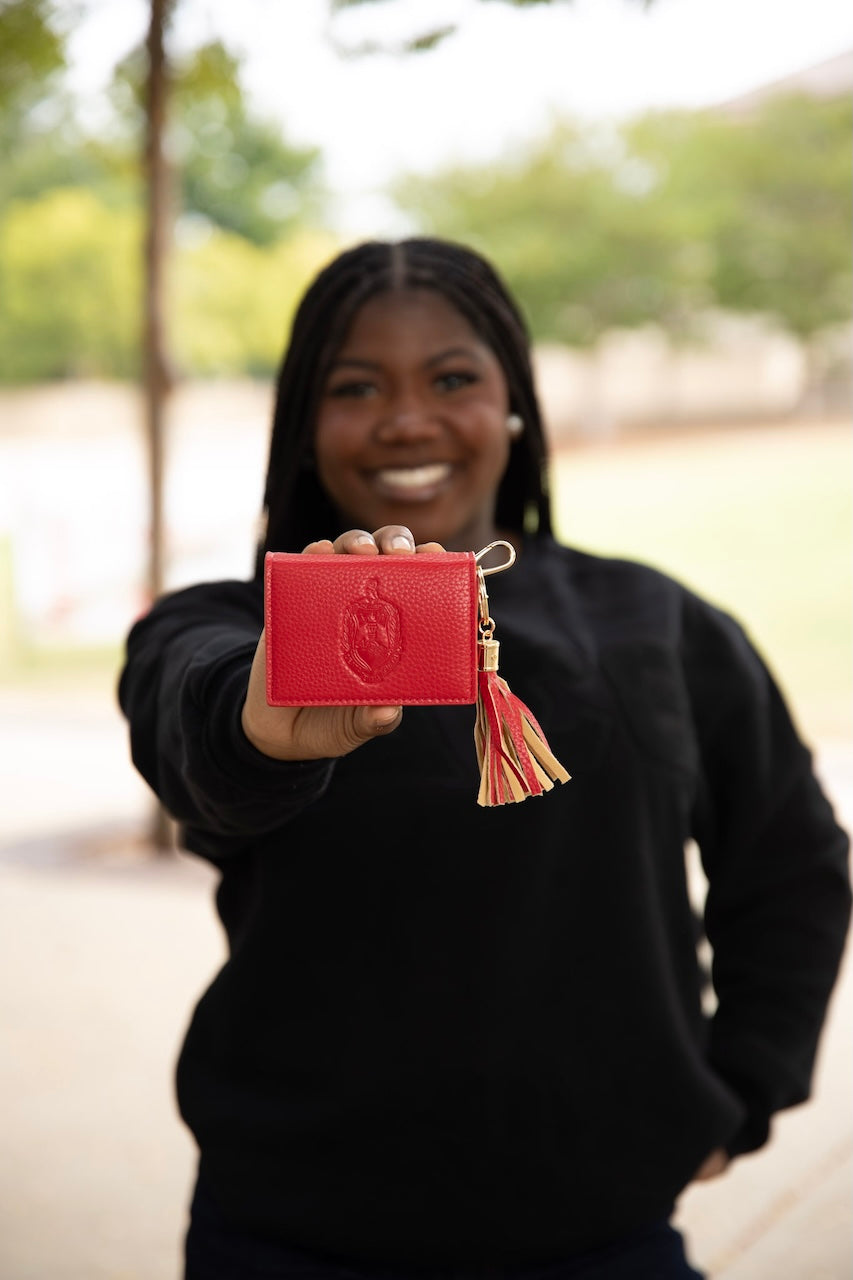 Diva Red Wristlet