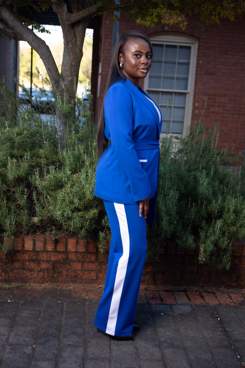ZPHIB Royal Blue Suit Set Fashionably Greek ZPHIB Royal Blue Suit Set Fashionably Greek
