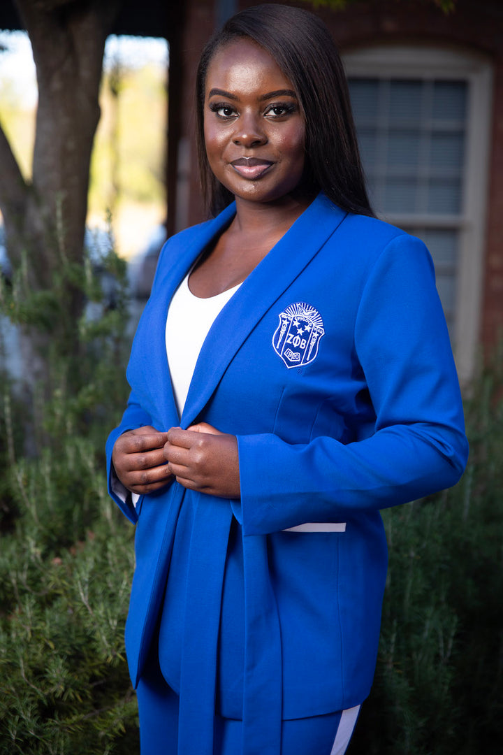 ZPHIB Royal Blue Suit Set – Fashionably Greek