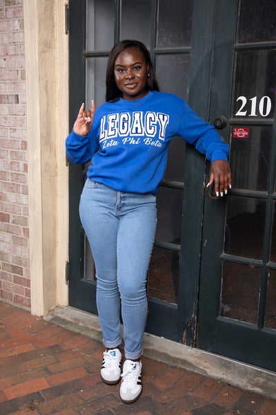 Royal Blue Legacy Sweatshirt (Unisex Sizing)