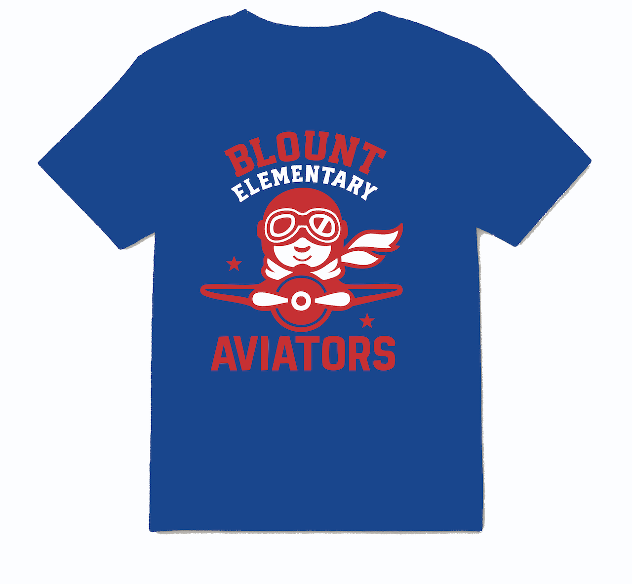 Blue BES Spirit Tee