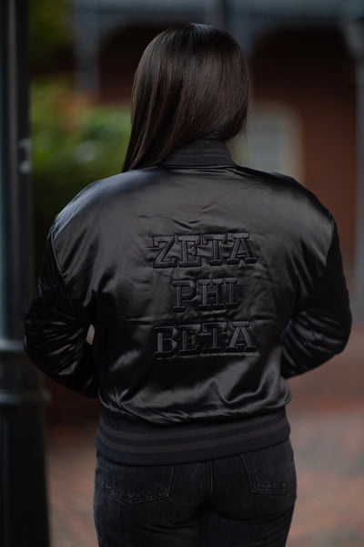 Zeta All Black Bomber