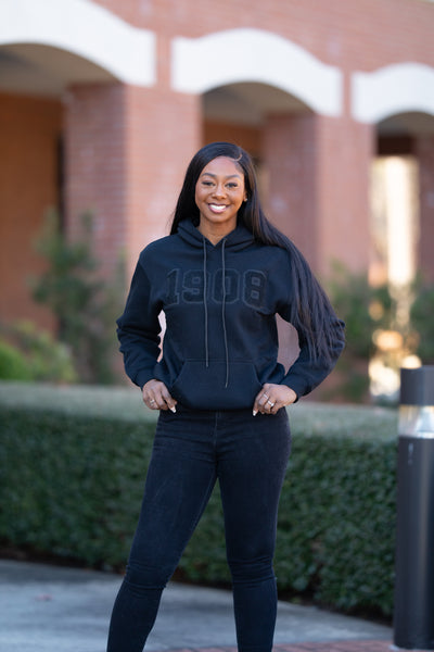 All Black 1908 Hoodie (Unisex)
