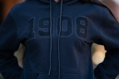 All Black 1908 Hoodie (Unisex)