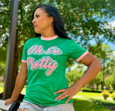 Oh So Pretty Varsity Tee