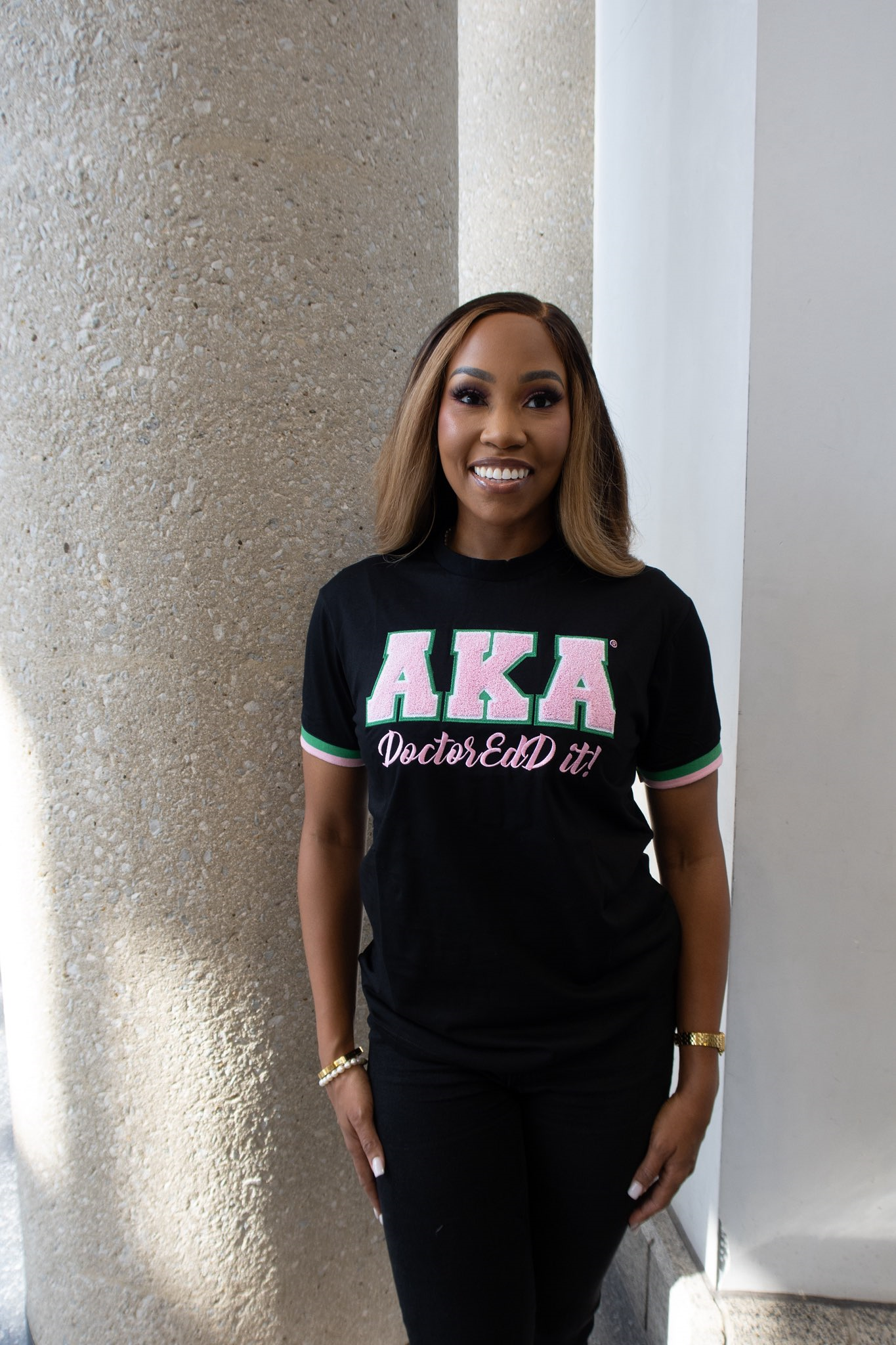 AKA Black Doctoredd It Tee
