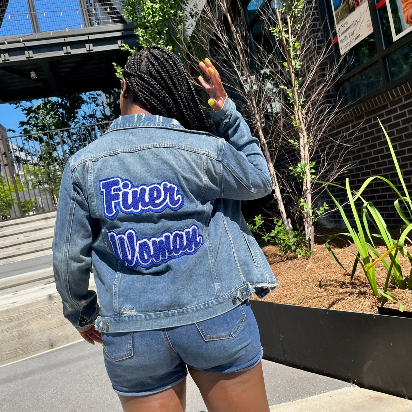 Finer Woman Denim Jacket