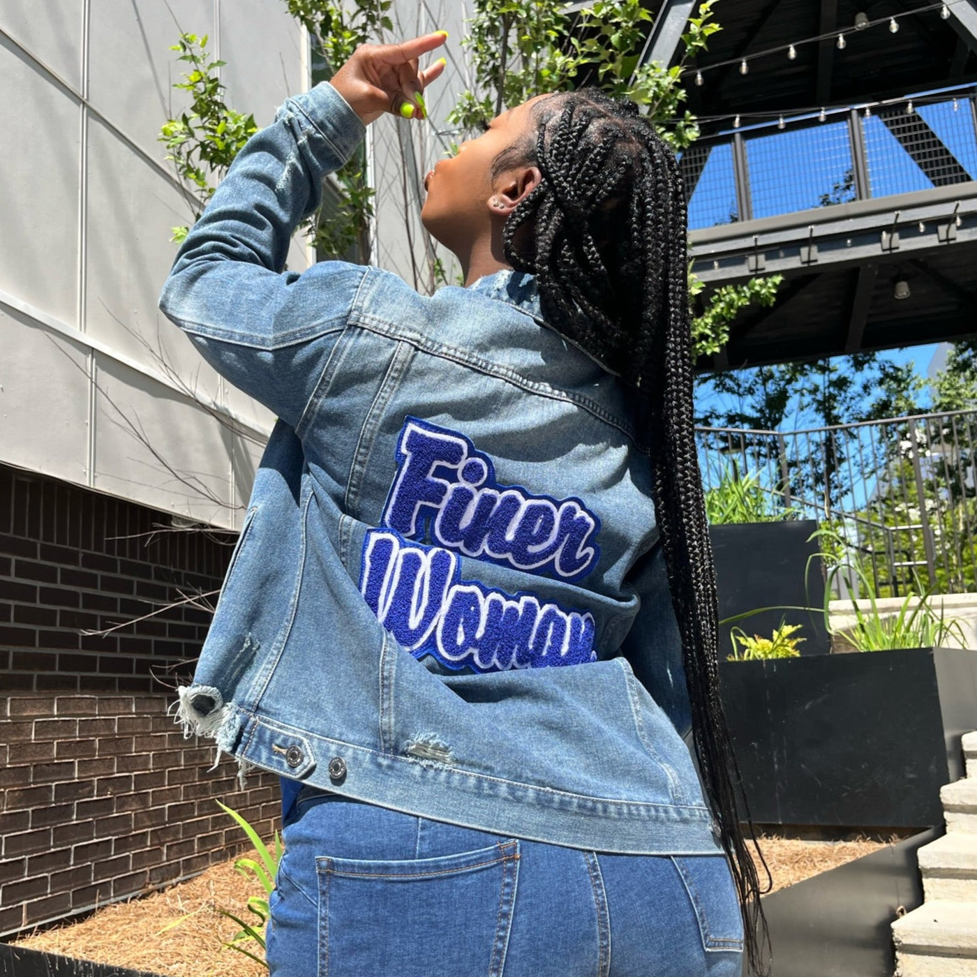 Finer Woman Denim Jacket