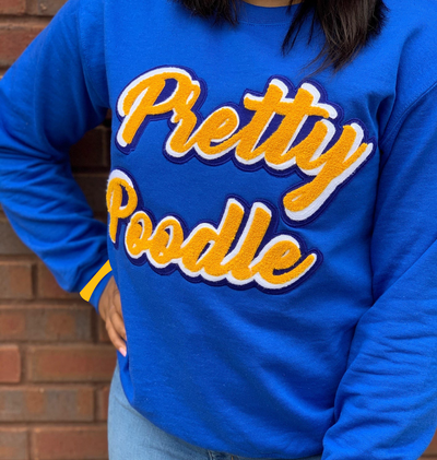 Pretty Poodle Sweatshirt (Unisex Sizing)