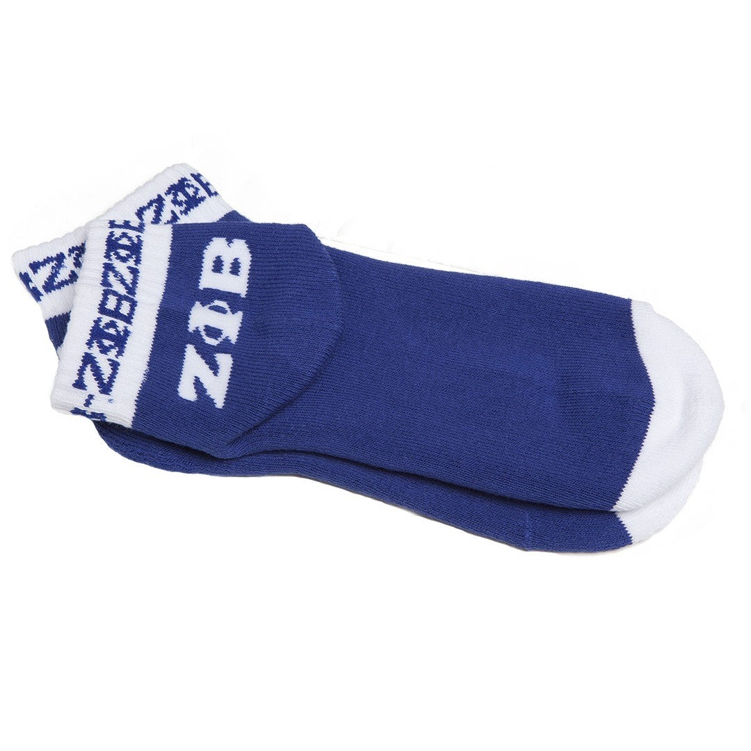 Zeta Colored Bootie Sock