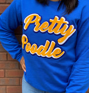 Pretty Poodle Sweatshirt (Unisex Sizing)