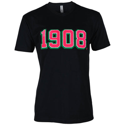 Black 1908 Tee