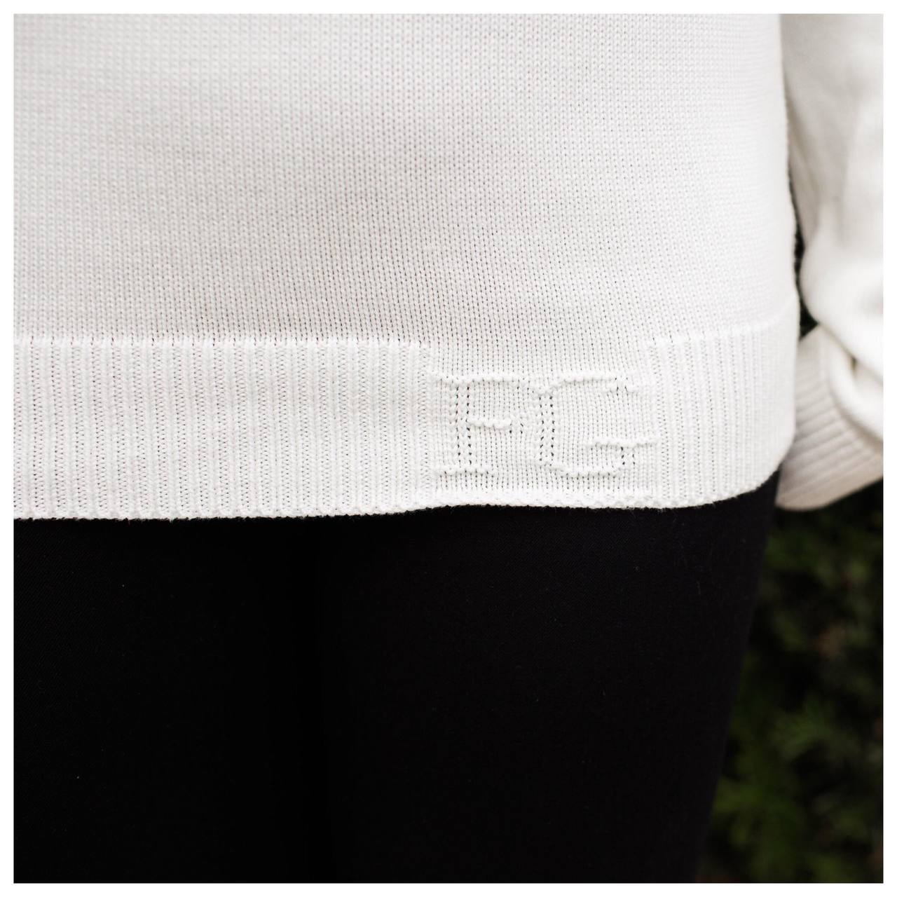 Light Pink Color Block Sweater