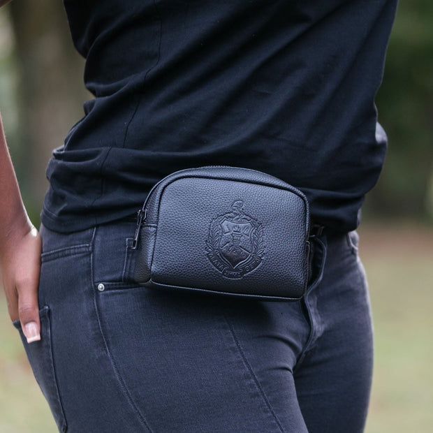 All Black Diva Belt Bag