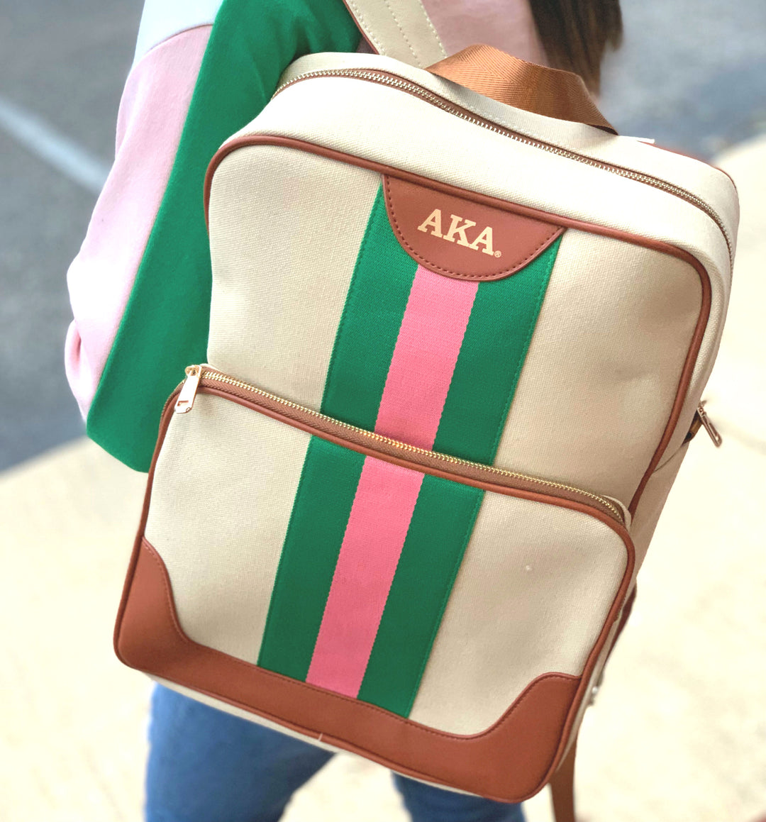 Pretty Girl Canvas Backpack