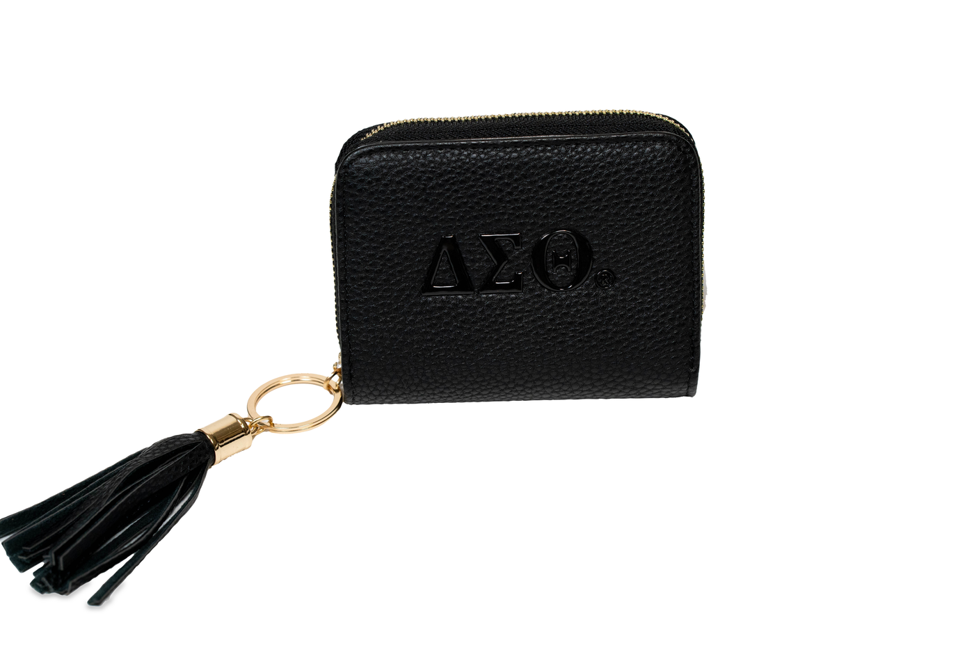 All Black Delta Wallet