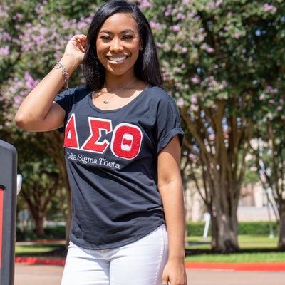 Black Vintage Diva Tee