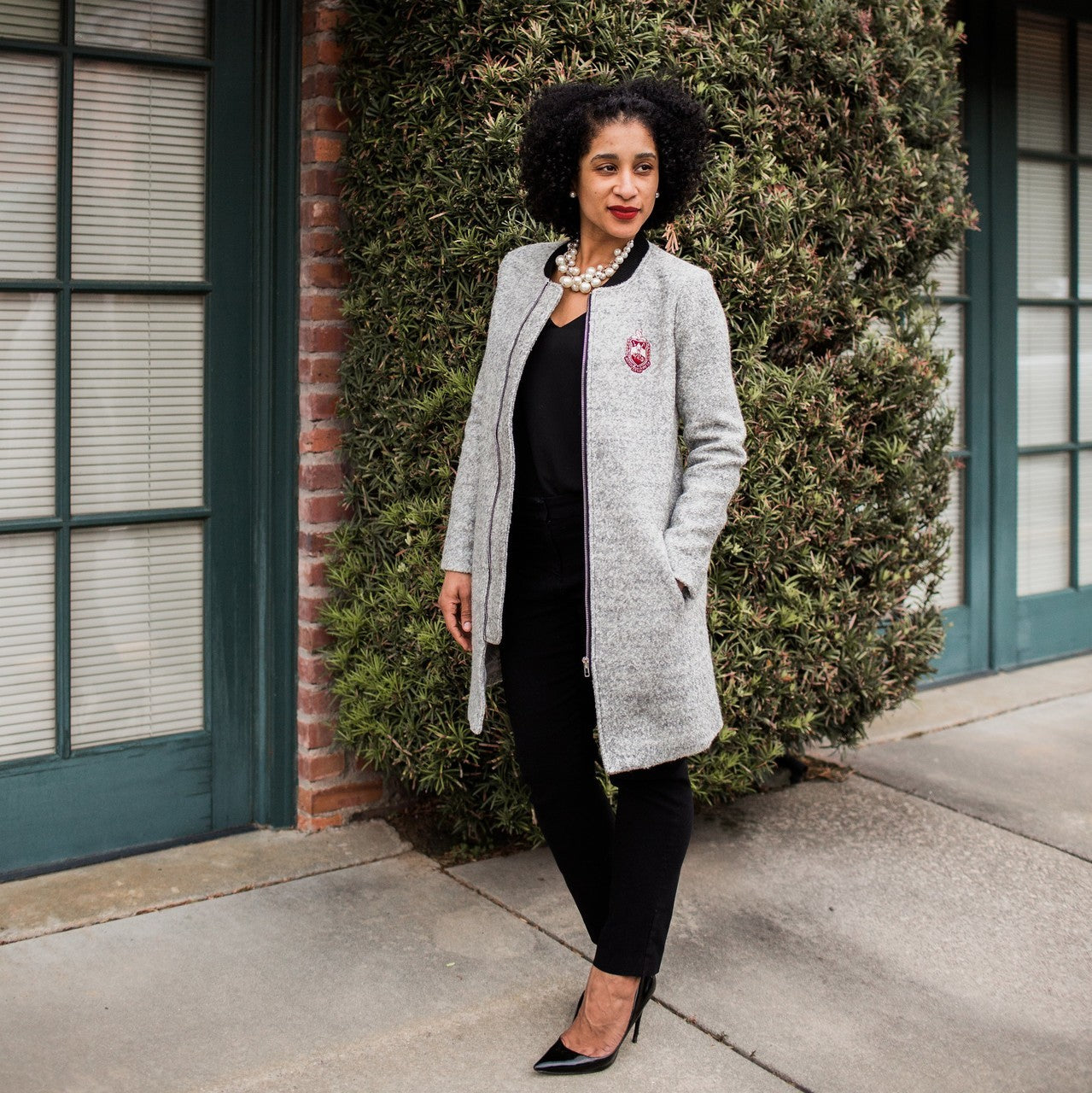 Grey Diva Olivia Coat