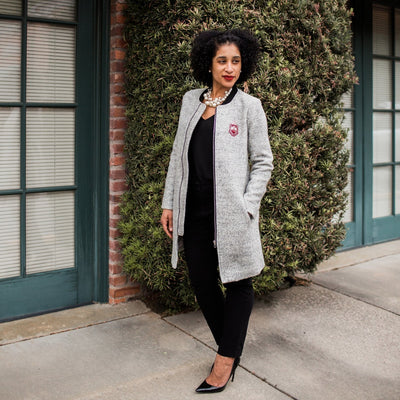 Grey Diva Olivia Coat