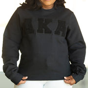 All Black AKA Sweatshirt (Unisex Sizing)