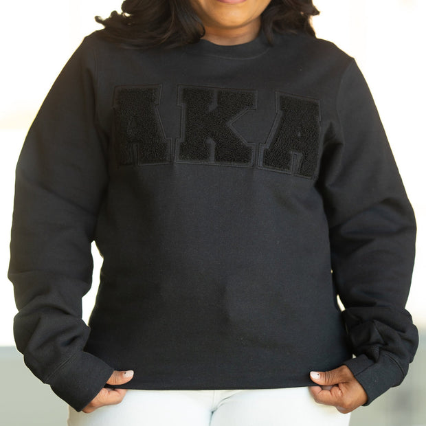 All Black AKA Sweatshirt (Unisex Sizing)