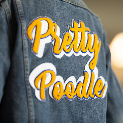 Pretty Poodle Denim Jacket