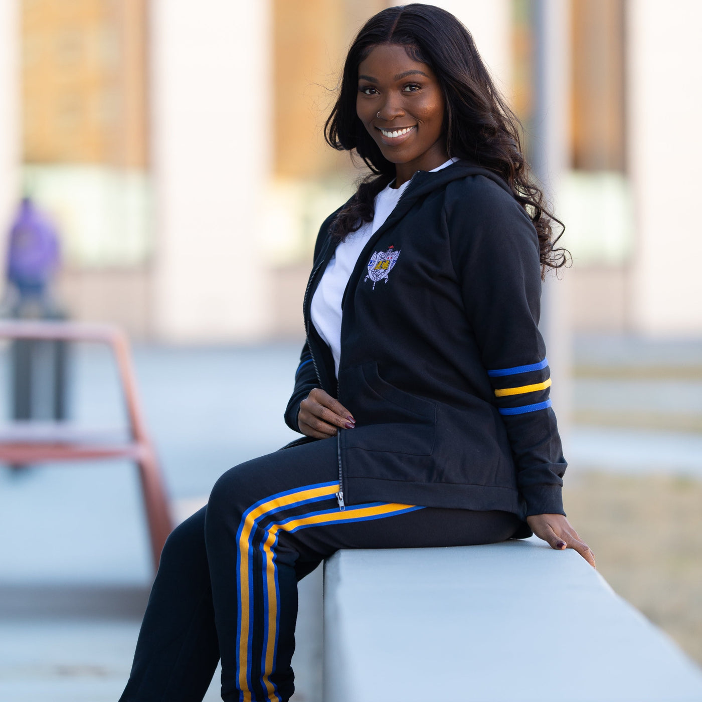 SGRHO Black Jogger Set