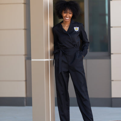 SGRHO Black Jumpsuit