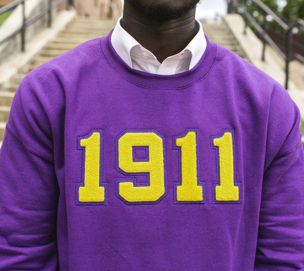 Purple 1911 Sweatshirt