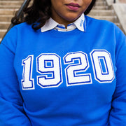 Blue 1920 Sweatshirt (unisex sizing)