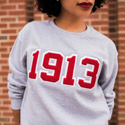 Grey 1913 Sweatshirt (Unisex Sizing)
