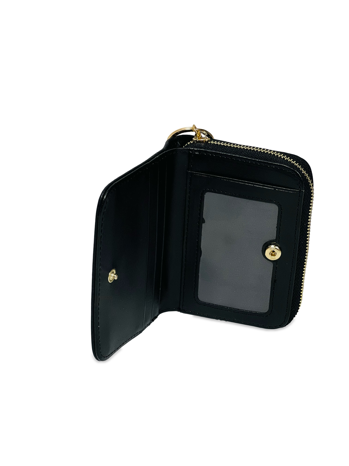 All Black Delta Wallet