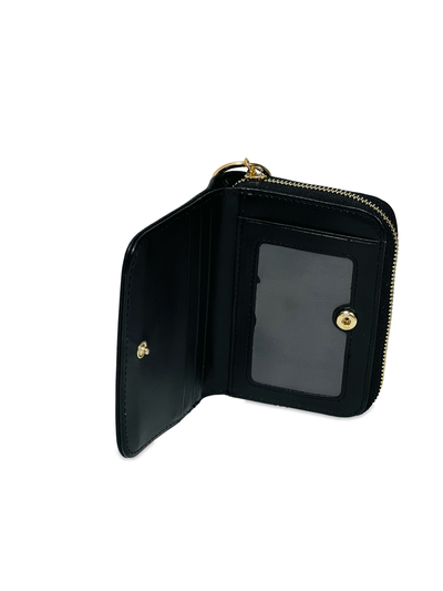 All Black Delta Wallet