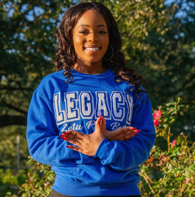 Royal Blue Legacy Sweatshirt (Unisex Sizing)