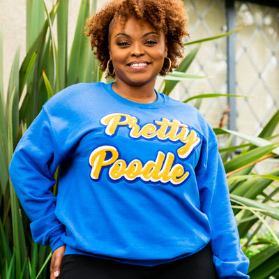 Pretty Poodle Sweatshirt (Unisex Sizing)