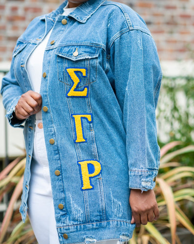 SGRHO Boyfriend Denim Jacket