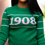 Green 1908 Retro Sweater