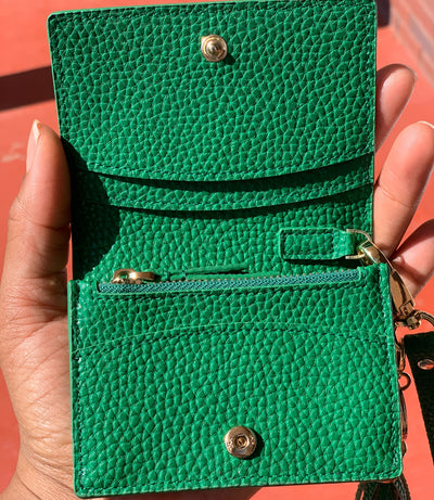 Gorgeous In Green Wristlet