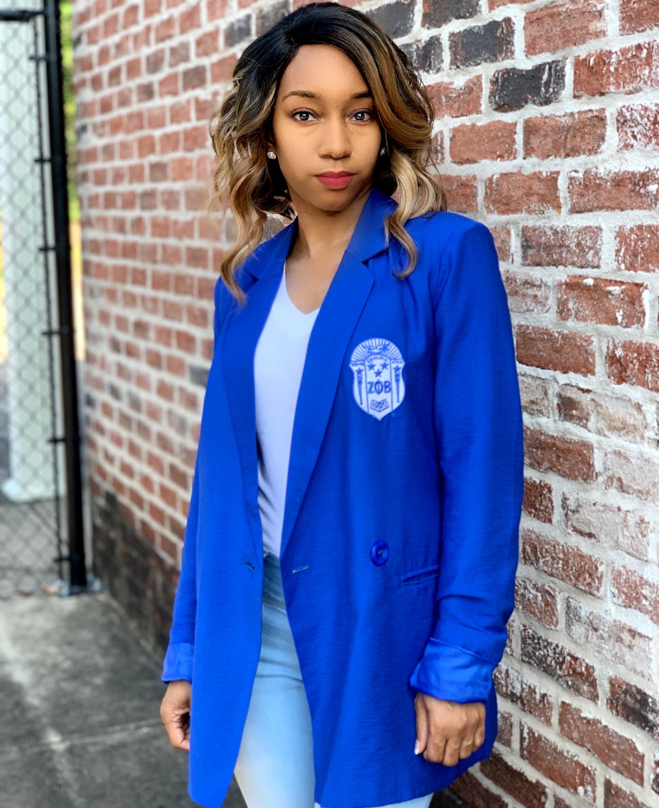 Royal Blue Boyfriend Blazer